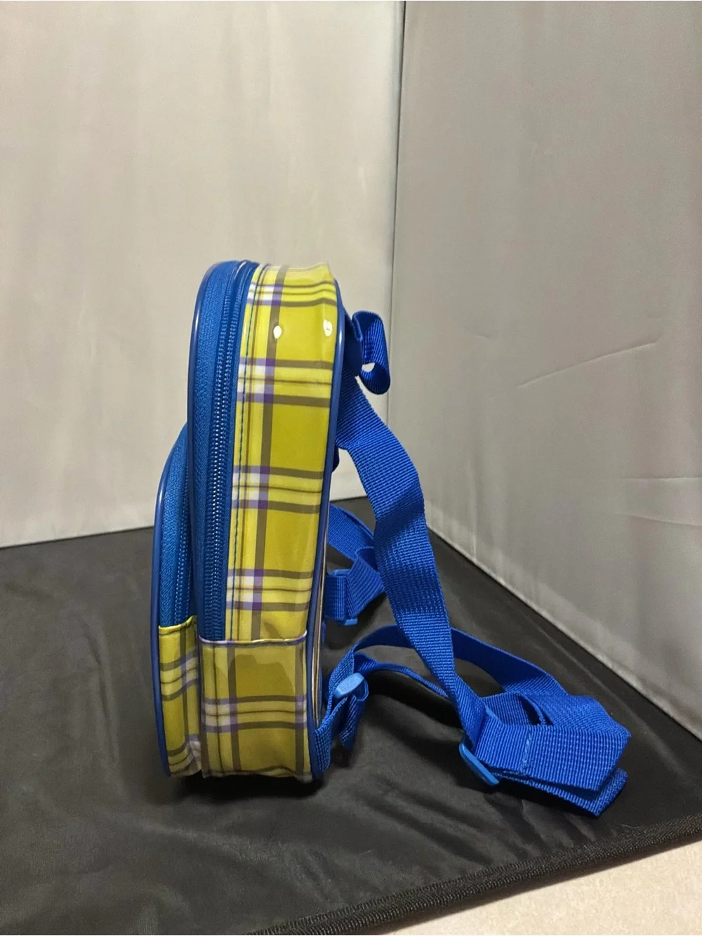 Clueless Clear Mini Backpack - Blue Trim